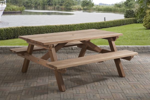 Picknicktafel rechthoek 0436